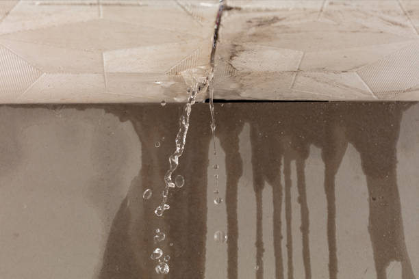 Professional Flood Damage Cleanup technician working in Auburn, MA